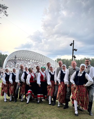 Koncertā Mežaparkā